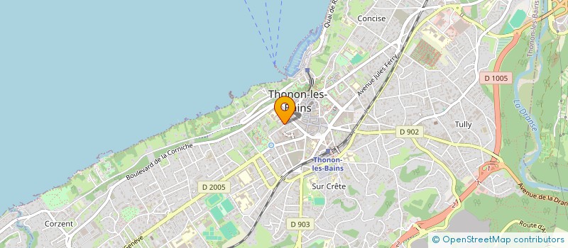 localisation de l'entreprise MONSIEUR KEVIN YERANOSSIAN à THONON-LES-BAINS