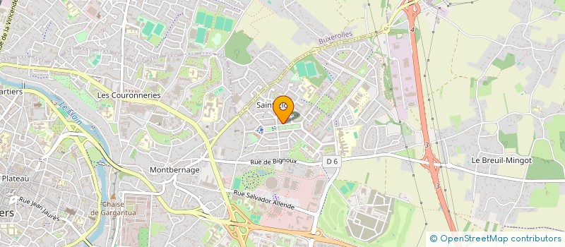 localisation de l'entreprise MONSIEUR KEVIN YOUAN  POITIERS