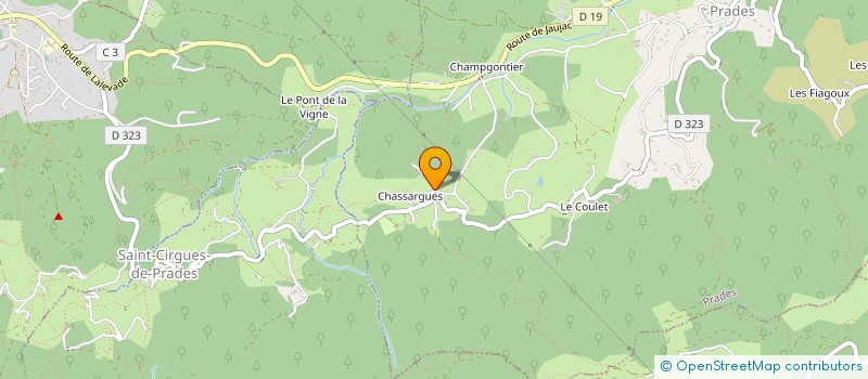 localisation de l'entreprise MONSIEUR KEVYN BRO  PRADES