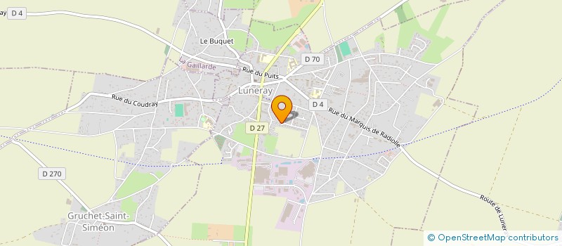 localisation de l'entreprise MONSIEUR KEVYN GUERIF à LUNERAY