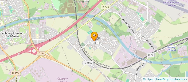 localisation de l'entreprise MONSIEUR KEVYN RAMAND  HAULCHIN