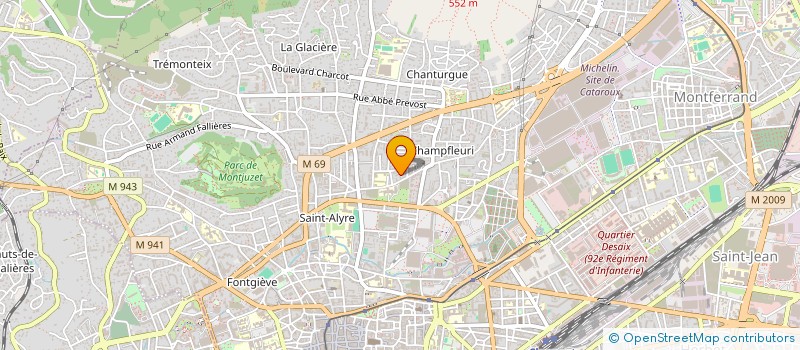 localisation de l'entreprise MONSIEUR KEWAN BOILE  CLERMONT-FERRAND