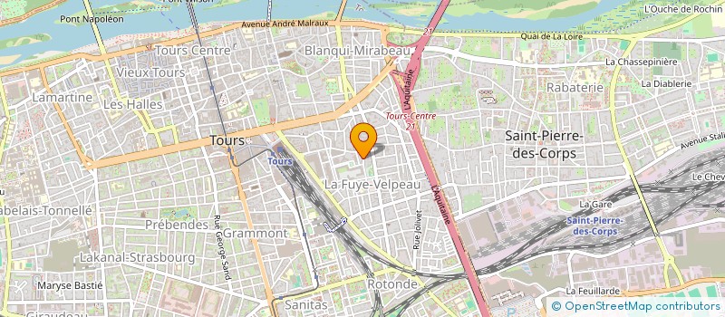 localisation de l'entreprise MONSIEUR KEWAN DESPLANQUES  TOURS