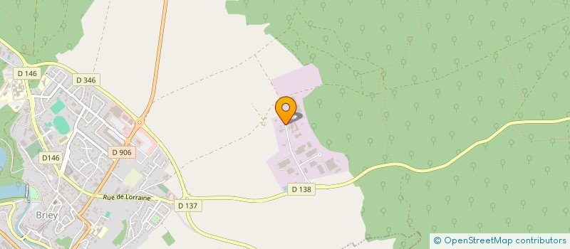 localisation de l'entreprise MONSIEUR KEWIN AMORETTI  VAL DE BRIEY