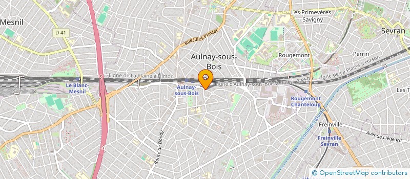 localisation de l'entreprise MONSIEUR KEYI SACKO à AULNAY-SOUS-BOIS