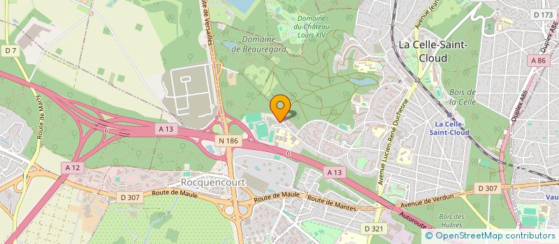 localisation de l'entreprise MONSIEUR KEYLIAN NICOLEAU  LA CELLE-SAINT-CLOUD