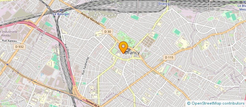 localisation de l'entreprise MONSIEUR KEYLIAN TCHACO  DRANCY