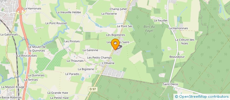 localisation de l'entreprise MONSIEUR KEYNE LEDY à SAINT-SULPICE-LA-FORET