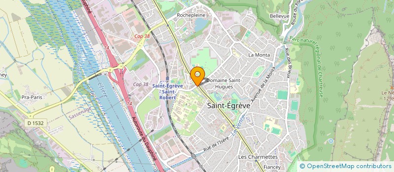 localisation de l'entreprise MONSIEUR KEYNE VERREKEN  SAINT-EGREVE