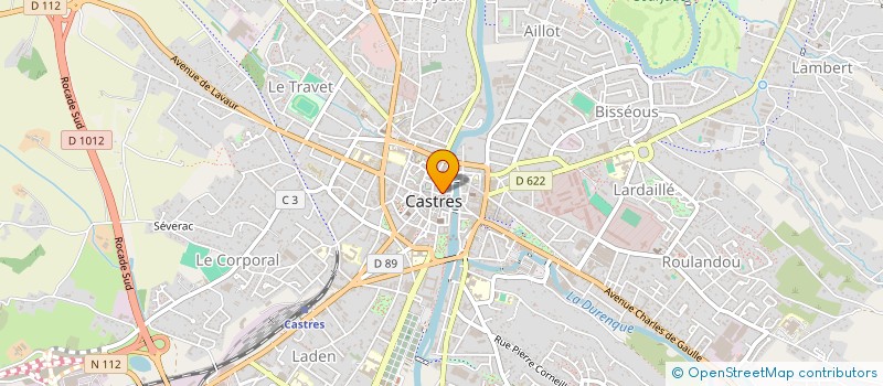 localisation de l'entreprise MONSIEUR KEYNER ASSUMPCAO DE SOUZA  CASTRES