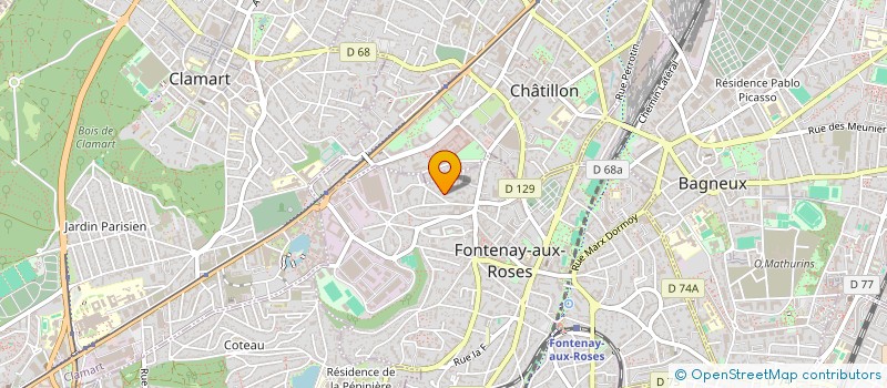 localisation de l'entreprise MONSIEUR KEYS KISSITA à FONTENAY-AUX-ROSES