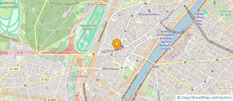 localisation de l'entreprise MONSIEUR KEYVAN SAMADI TORKAMANI à PARIS