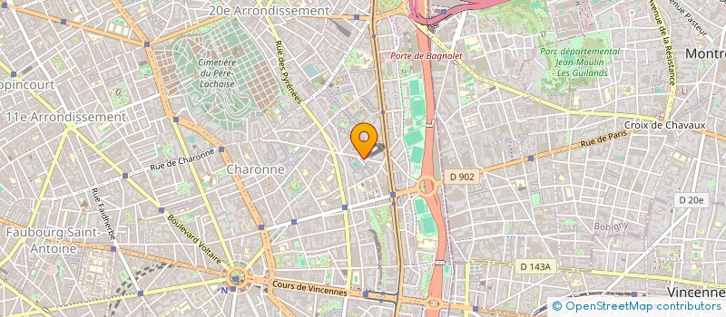 localisation de l'entreprise MONSIEUR KEYVAN SOBHANI  PARIS