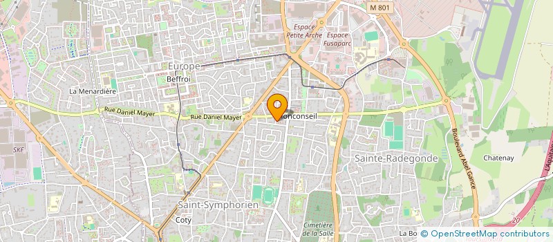 localisation de l'entreprise MONSIEUR KEZIAH AVRIL  TOURS