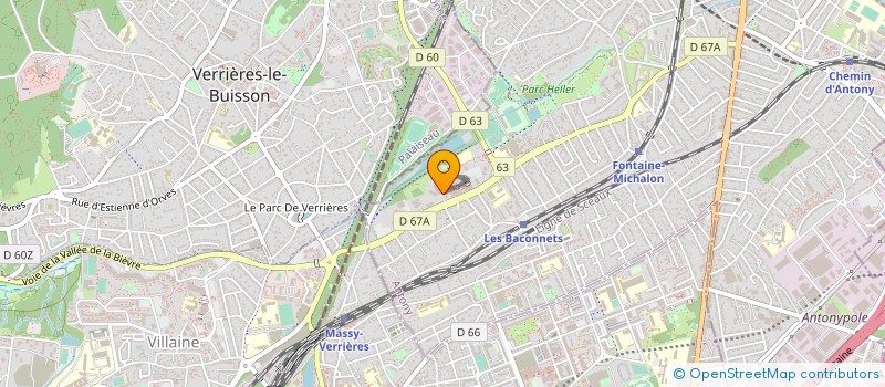 localisation de l'entreprise MONSIEUR KFIR BELASSEIN à ANTONY