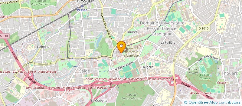 localisation de l'entreprise MONSIEUR KHABANE NIANG à PESSAC