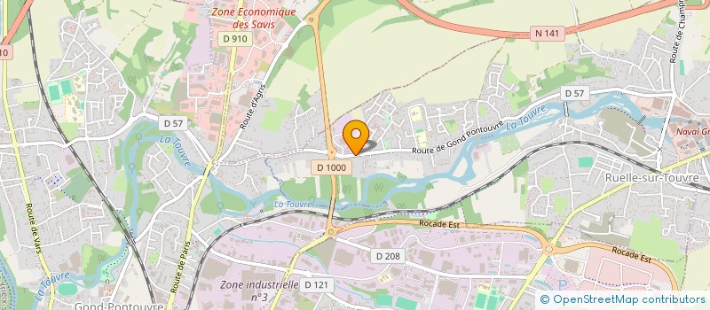 localisation de l'entreprise MONSIEUR KHACHATUR KARAPETI TERTERYAN  RUELLE-SUR-TOUVRE