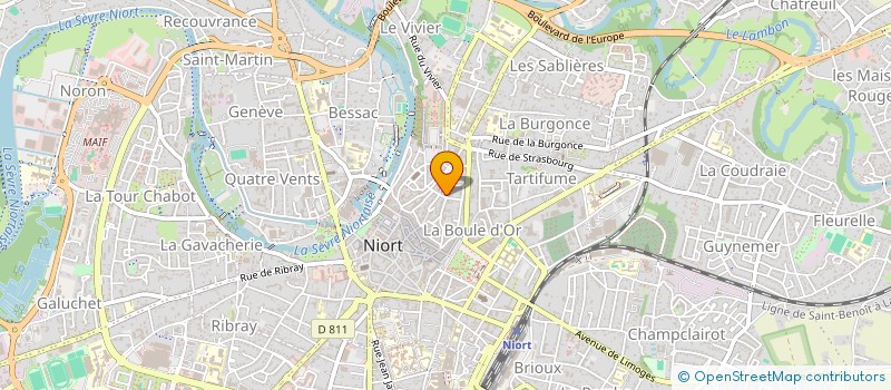 localisation de l'entreprise MONSIEUR KHACHATUR MARTIROSYAN  NIORT