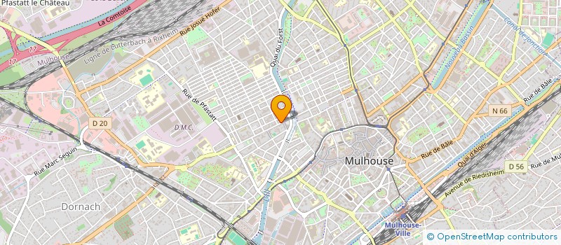 localisation de l'entreprise MONSIEUR KHACHIK MARGARYAN  MULHOUSE