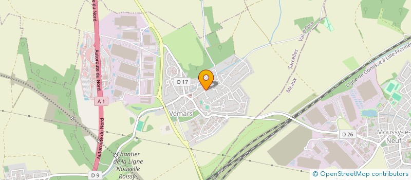 localisation de l'entreprise MONSIEUR KHADAR QAMAR UDDIN  VEMARS