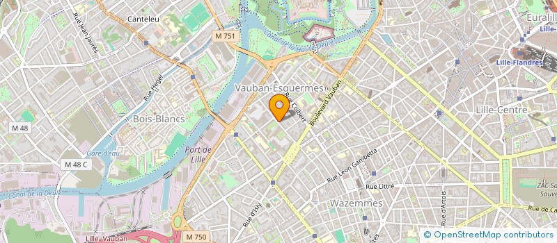 localisation de l'entreprise MONSIEUR KHADER DABOYA à LILLE