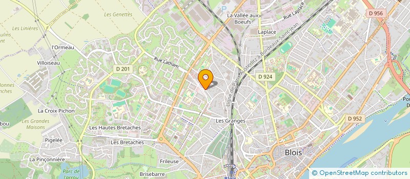 localisation de l'entreprise MONSIEUR KHADER OSMAN MUHAMED  BLOIS