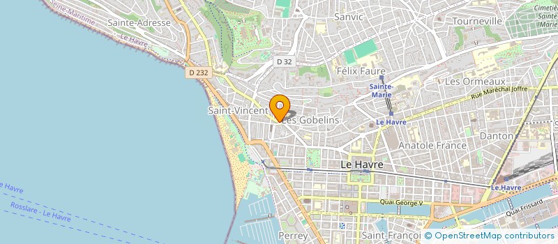 localisation de l'entreprise MONSIEUR KHADIM DIENG  LE HAVRE