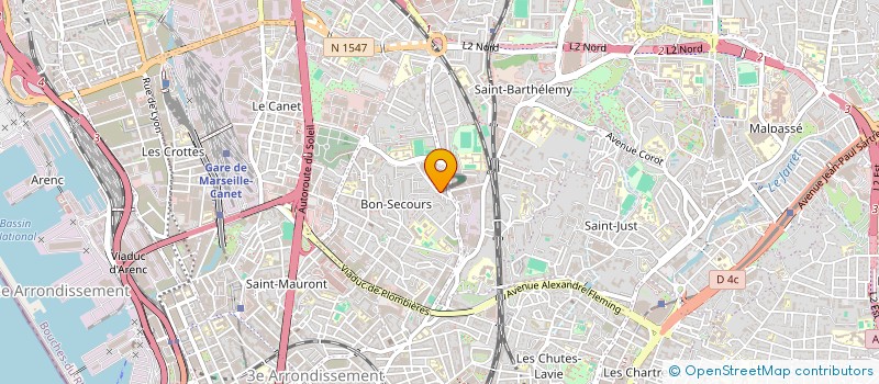 localisation de l'entreprise MONSIEUR KHADIM EL HOU à MARSEILLE