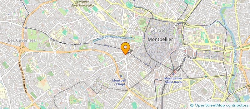 localisation de l'entreprise MONSIEUR KHADIM GUEYE FALL à MONTPELLIER