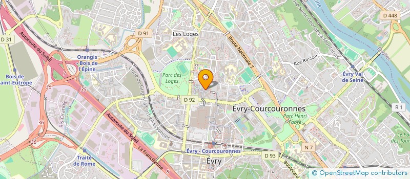 localisation de l'entreprise MONSIEUR KHADIM NDIAYE à EVRY-COURCOURONNES