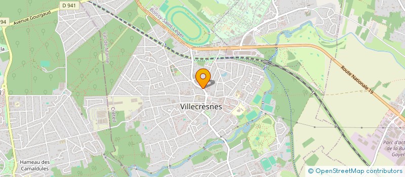 localisation de l'entreprise MONSIEUR KHADIM SENE  VILLECRESNES