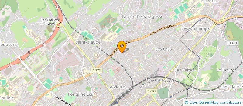 localisation de l'entreprise MONSIEUR KHADIME KANTE à BESANCON