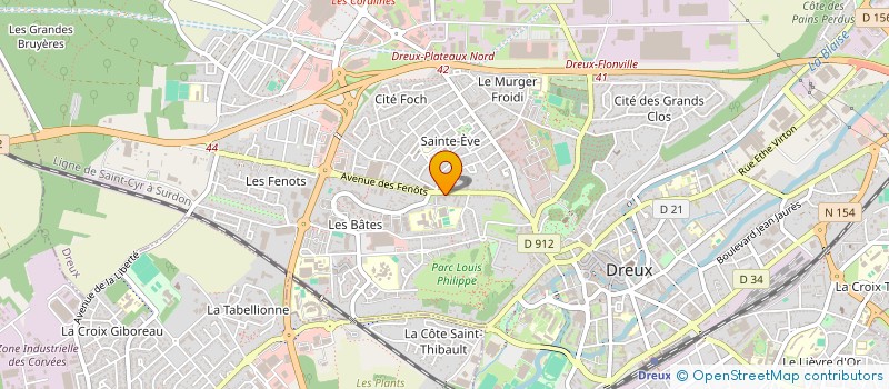 localisation de l'entreprise MONSIEUR KHAIBAR KHAN à DREUX