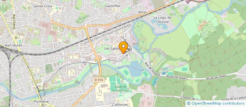 localisation de l'entreprise MONSIEUR KHAIBER RAHIMI  LE MANS