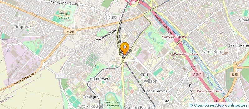 localisation de l'entreprise MONSIEUR KHAIL MOHAMMAD MOMAND  REIMS