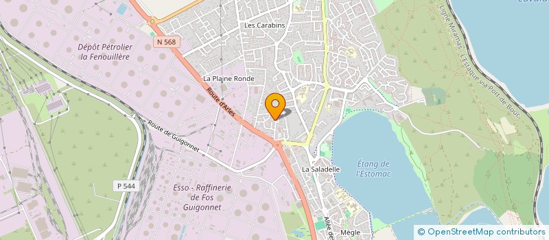 localisation de l'entreprise MONSIEUR KHAIM BOYTHIAS  FOS-SUR-MER