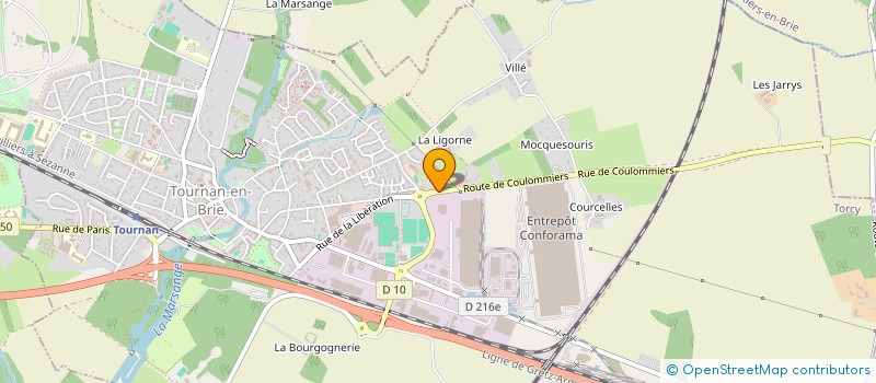 localisation de l'entreprise MONSIEUR KHAIR WAZIRI  TOURNAN-EN-BRIE