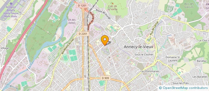 localisation de l'entreprise MONSIEUR KHAIRALLAH MOHAMMADI  ANNECY