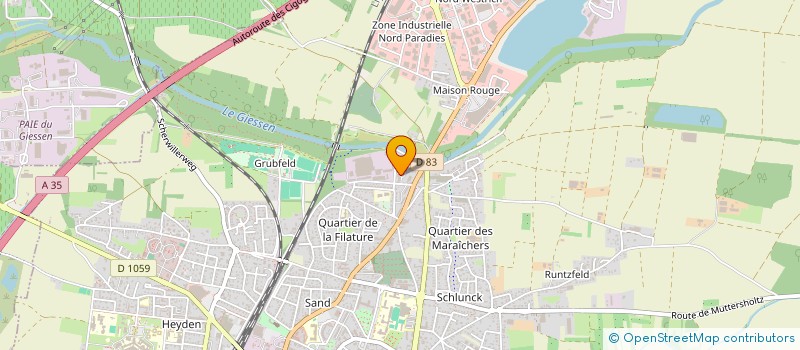 localisation de l'entreprise MONSIEUR KHAIRANE CHAMSI  SELESTAT