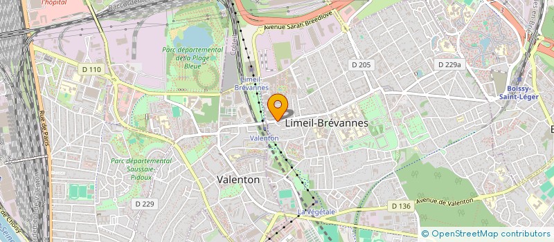 localisation de l'entreprise MONSIEUR KHAIRI KRIFA  LIMEIL-BREVANNES