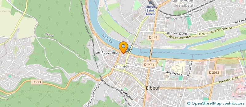 localisation de l'entreprise MONSIEUR KHAIRIDIN BEJAOUI  ELBEUF