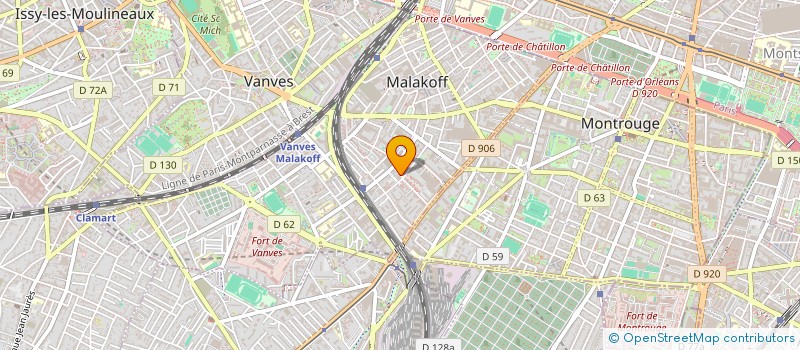 localisation de l'entreprise MONSIEUR KHAIRULLAH KHAIRY  MALAKOFF