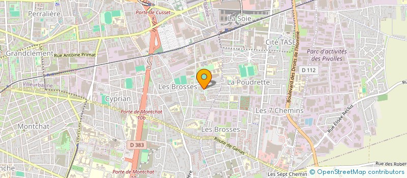 localisation de l'entreprise MONSIEUR KHAIRULLAH KUKI  VILLEURBANNE