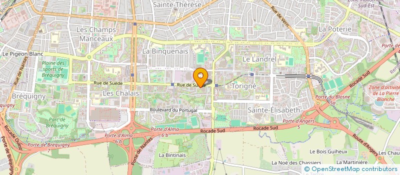 localisation de l'entreprise MONSIEUR KHAIRULLAH NASARI  RENNES