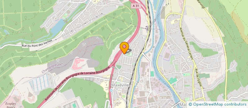 localisation de l'entreprise MONSIEUR KHALDOUN ALLAHAM  MAXEVILLE