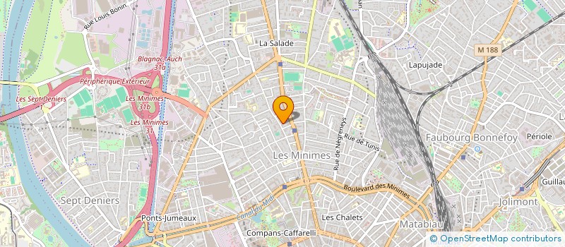localisation de l'entreprise MONSIEUR KHALDOUN JABRE à TOULOUSE