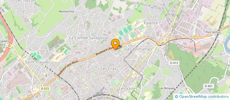 localisation de l'entreprise MONSIEUR KHALED ABDALLA  BESANCON