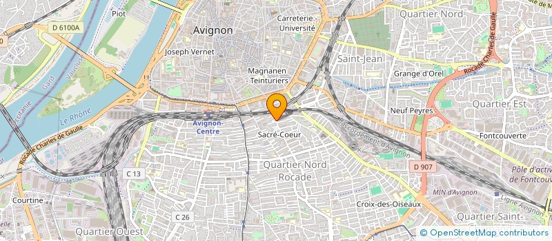 localisation de l'entreprise MONSIEUR KHALED ABDELHAG  AVIGNON