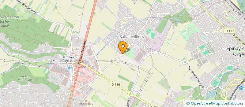 localisation de l'entreprise MONSIEUR KHALED ADADAINE  BALLAINVILLIERS