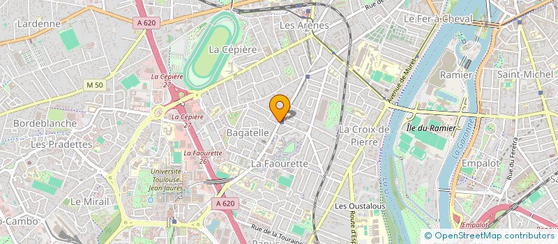 localisation de l'entreprise MONSIEUR KHALED ADJIMI à TOULOUSE